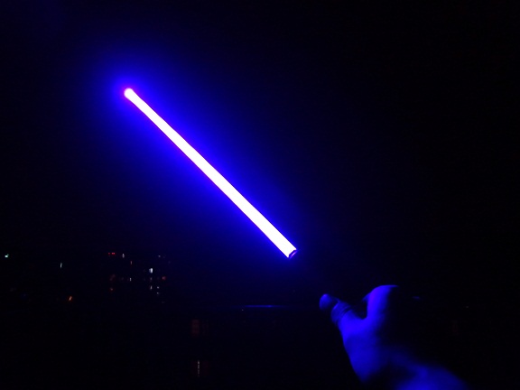 measure 2W 1.5W blue laser pointer